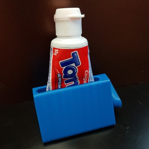Download STL Toothpaste Dispenser PrintinPlace (No Assembly or