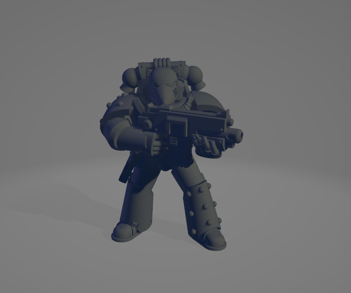Free STL file Mark 6 Space Marine Tactical Squad for Horus Heresy・3D ...
