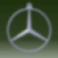 FARAONE Portachiavi In Oro Giallo Con Stemma Mercedes Benz, G 30,70