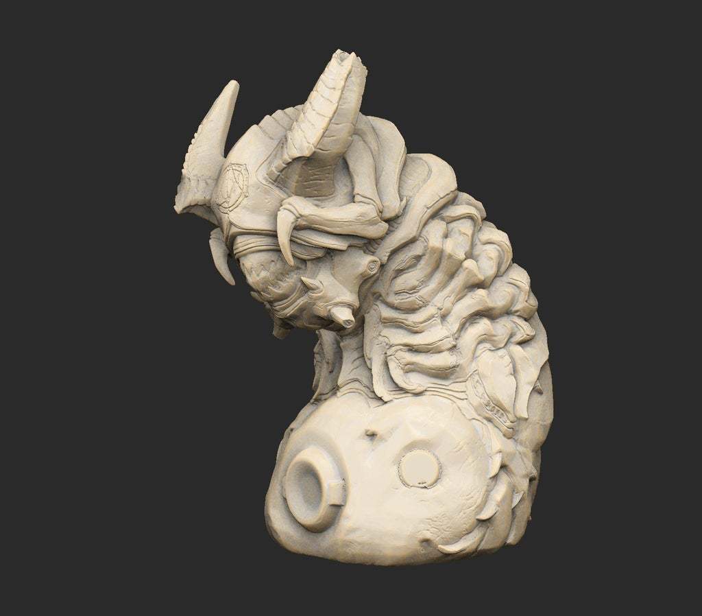 Descargar archivo STL gratis Ritual gigante Demonio Fetal Doom • Diseño ...