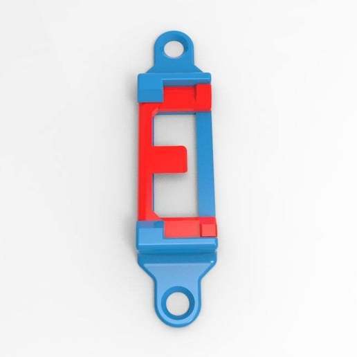 Download free STL file sliding light switch guard • 3D printing design