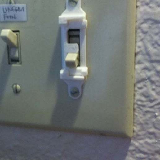 Download free STL file sliding light switch guard • 3D printing design