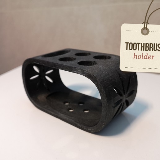 Download free 3D printing models Toothbrush holder ・ Cults