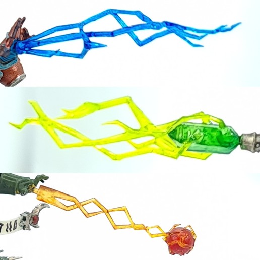 Download STL file Lightning Effects Pack • 3D printable model ・ Cults