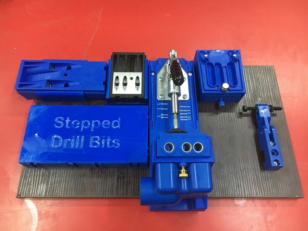 Free 3D file Kreg K4 Jig Master storage 🧑‍🔧・3D print object to download