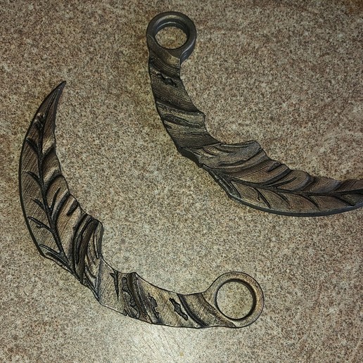 Download free STL file Lucifer Mace Blade • 3D printer model ・ Cults