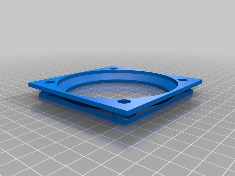 Adapter Template Free 3D file 80 to 90 Fan Adapter・Template to download and 3D print・Cults