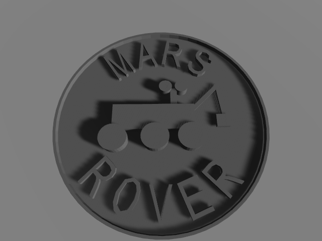 Free STL file MARS ROVER Troop 52005 Coin・3D printable object to ...