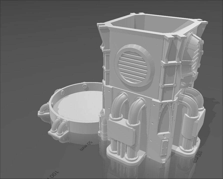 Free STL file Necromunda Dice Tower 🎲・3D print design to download・Cults