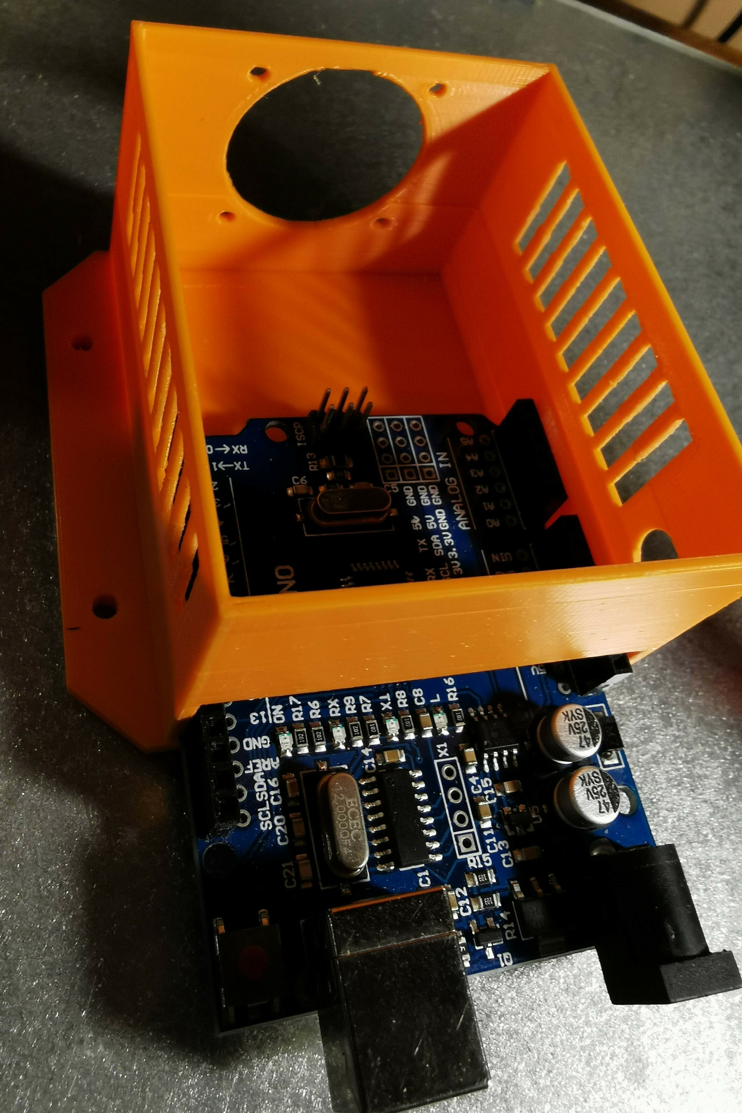 Free STL file Arduino UNO Box + CNC Shield・3D printer design to ...