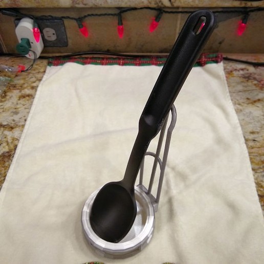 Download free 3D printer model Spoon Rest (Spoon Stand Spoon Holder
