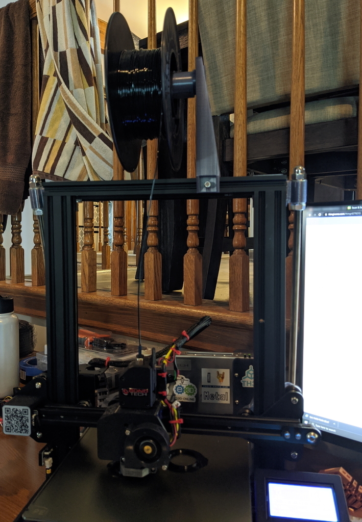 Free 3D file Ender3 Direct Drive Spool Holder Bracket 🧞‍♂️・3D printable ...