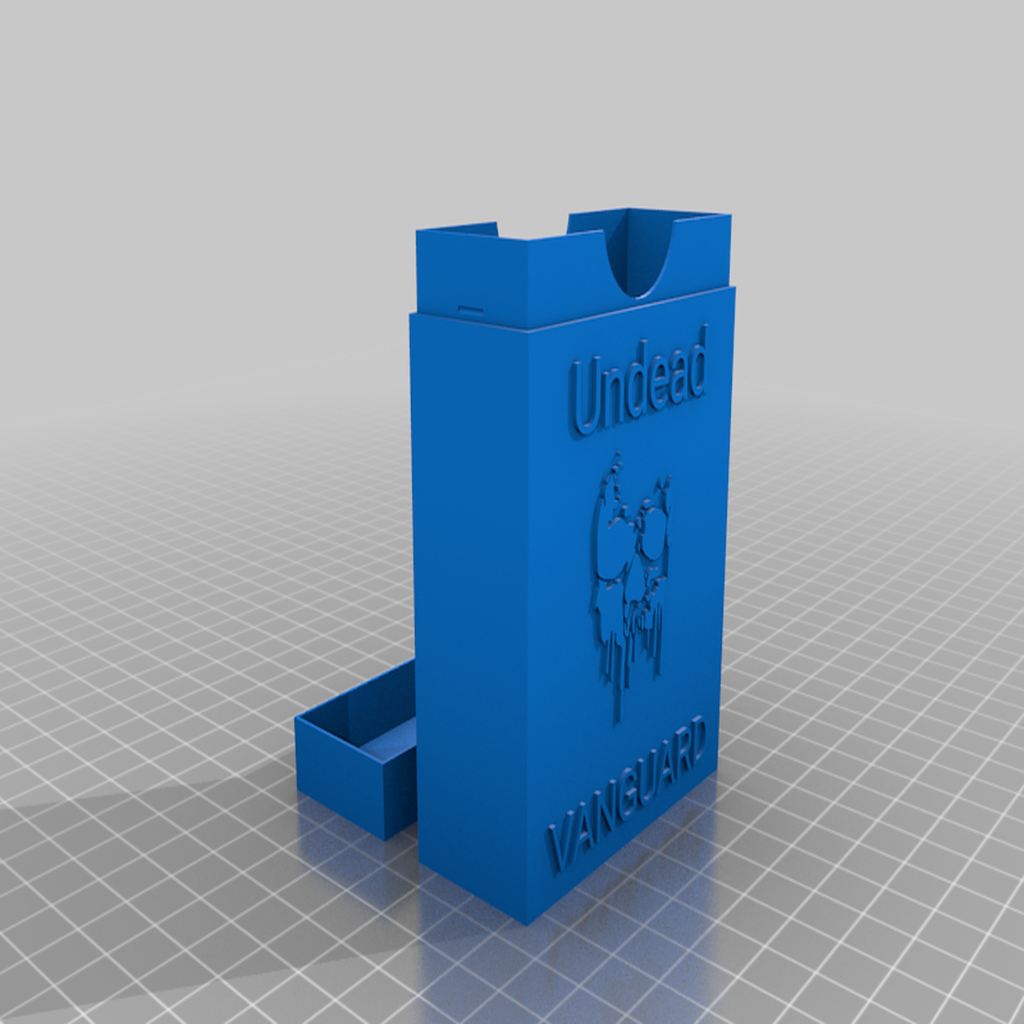Free 3D file undead vanguard deck box・3D printing model to download・Cults