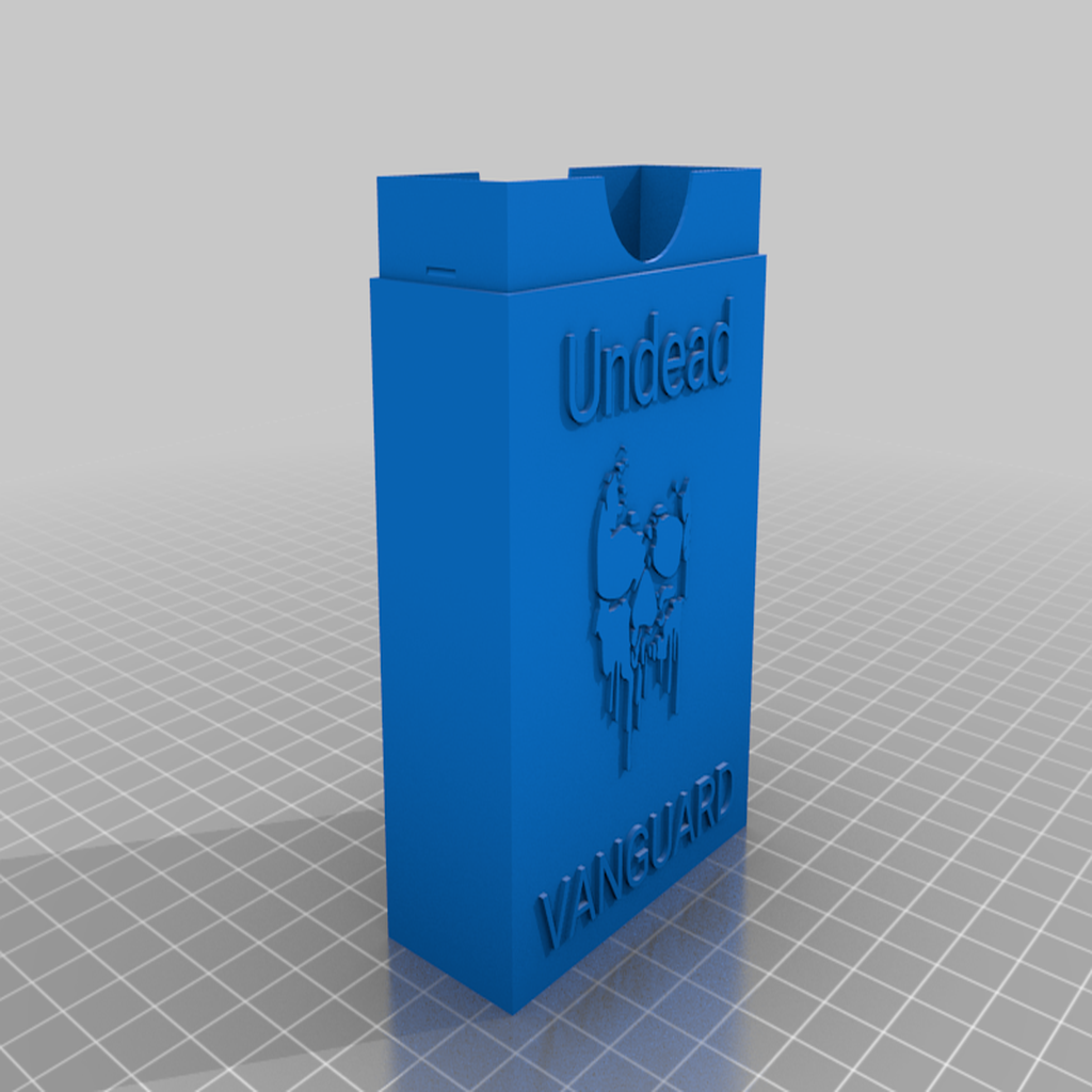Free 3D file undead vanguard deck box・3D printing model to download・Cults