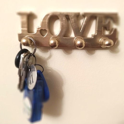 Download STL Love Key Holder ・ Cults