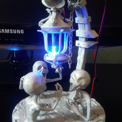 Download STL file Lamp Bloodborne • 3D printer object ・ Cults