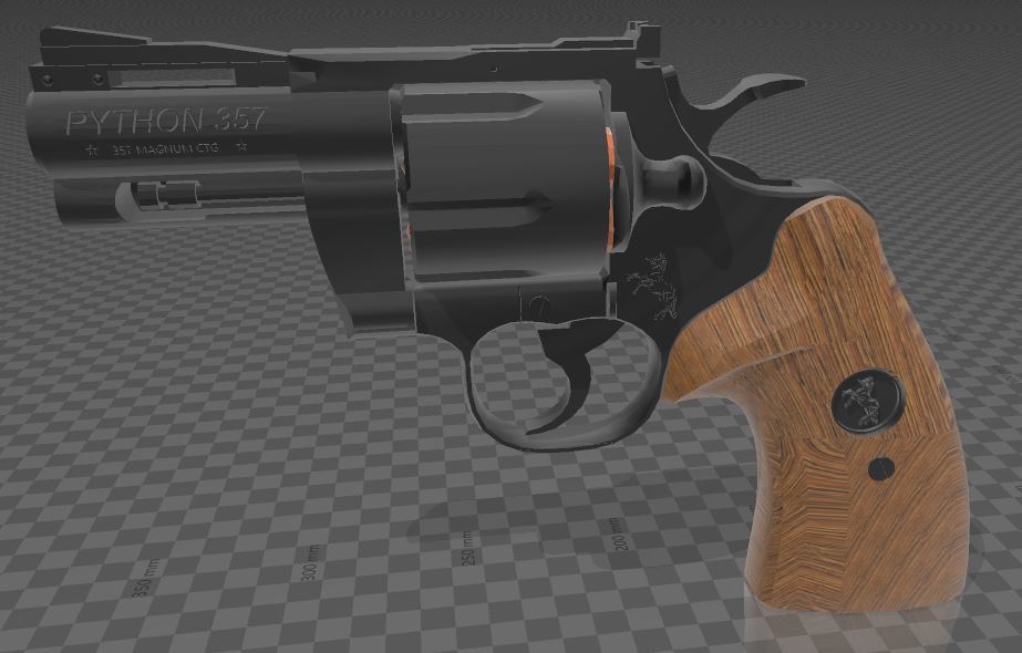 STL file Colt Python 2 inch 🔫・3D printer design to download・Cults