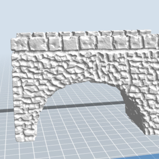 Download Free Stl File Stone Bridge 3d Printer Design Cults