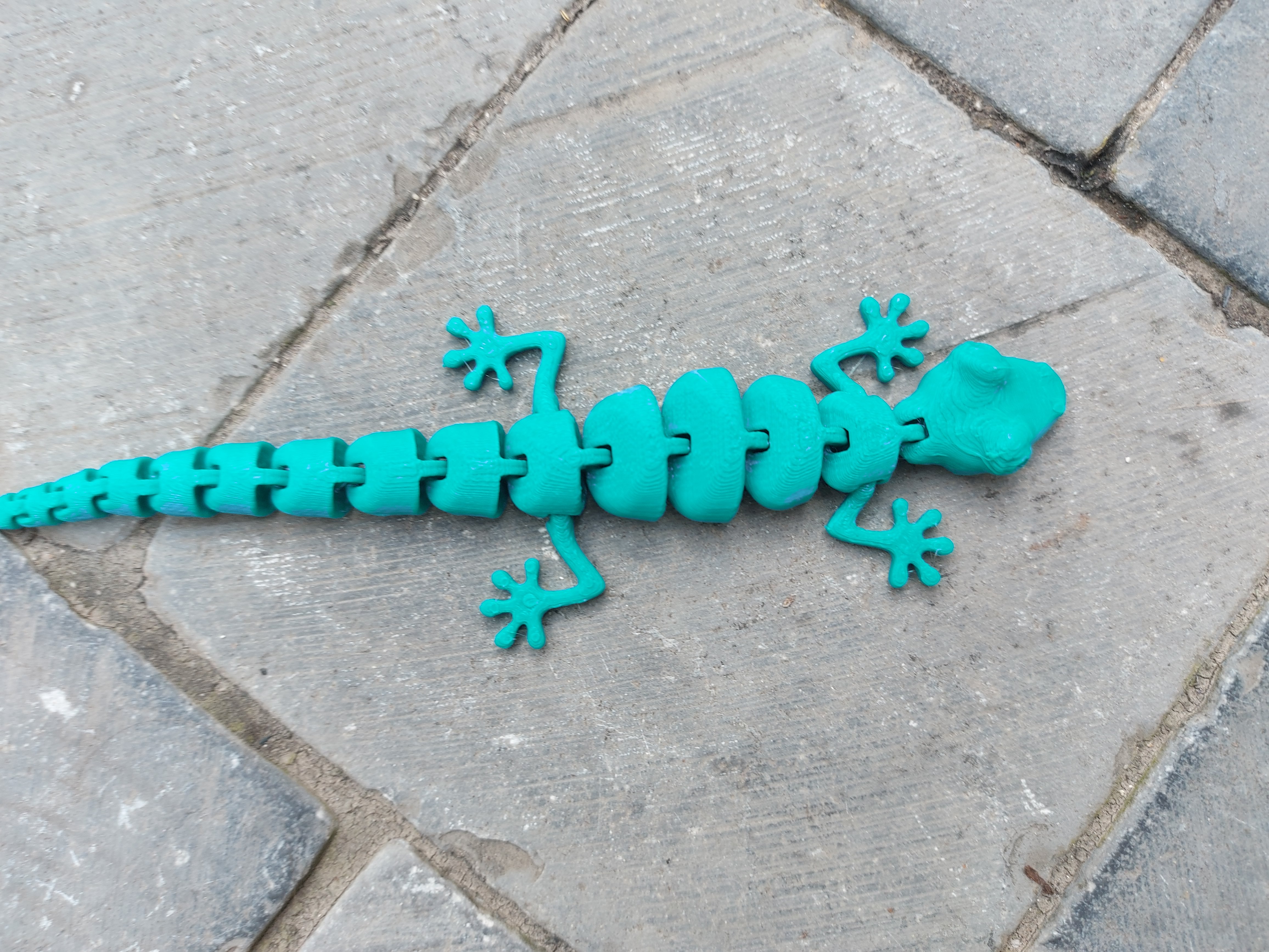 3D printable Articulated Lizard v2 • made with disco ultimate bi ...