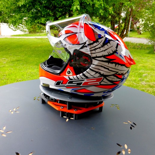 Download free STL file Motorcycle helmet fan motorcycle helmet dryer