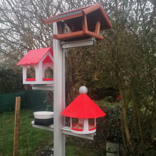 Télécharger fichier STL gratuit Bird Feeder (Mangeoire pour oiseaux