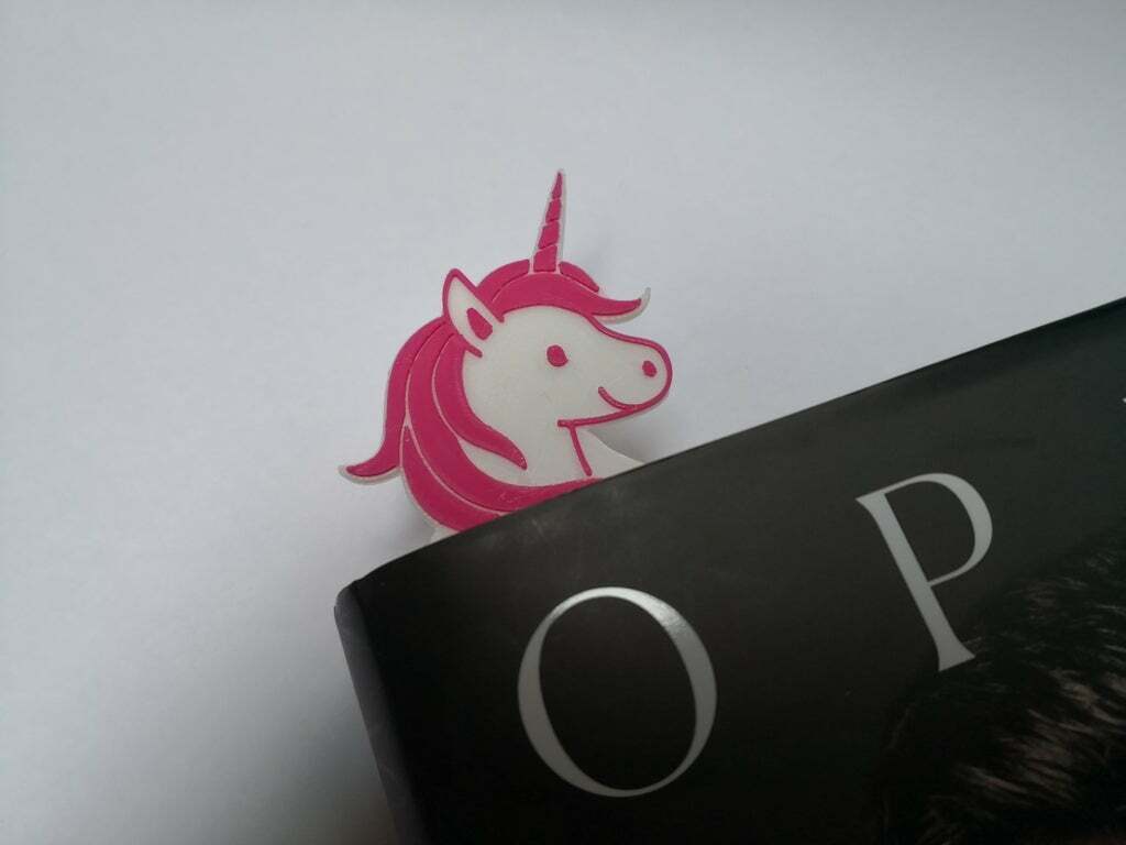 Free STL file Unicorn Bookmark・3D printer design to download・Cults
