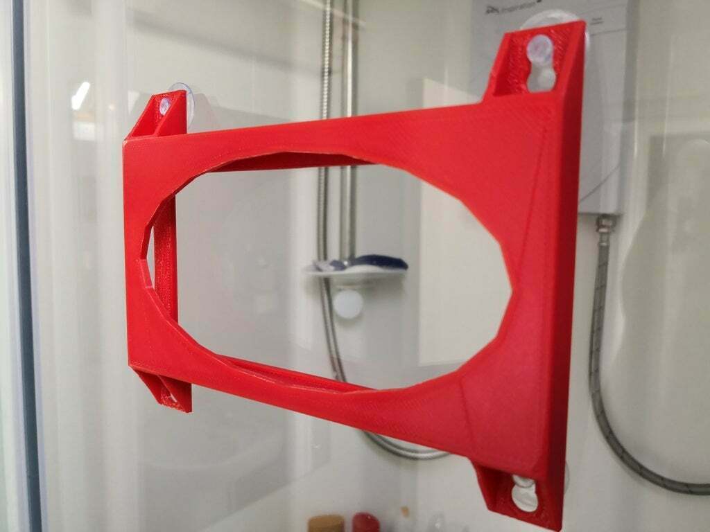 Free STL file Shower Phone Holder・3D printer design to download・Cults