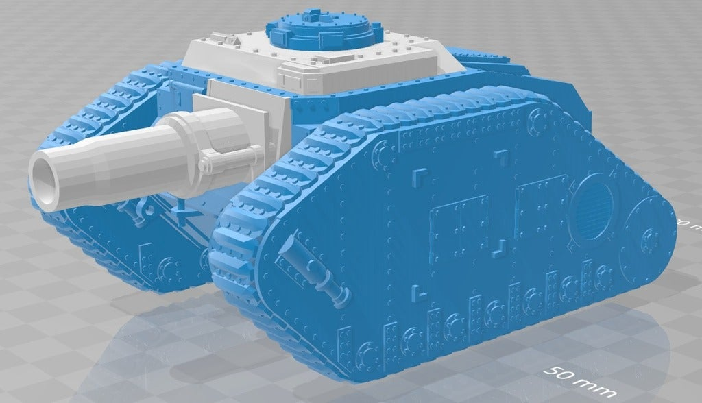 Free STL file Destroyer Tank Hunter / Thunderer like vehicle conversion ...