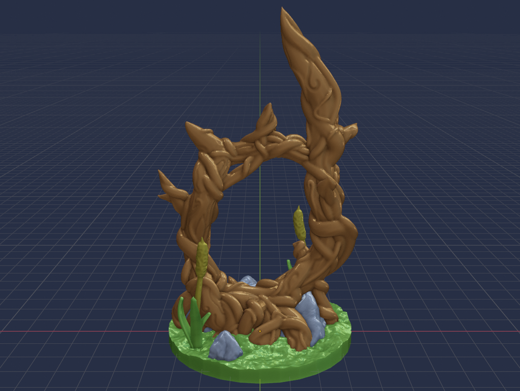 Download free STL file Magic Portal Tree Support Free • 3D printable