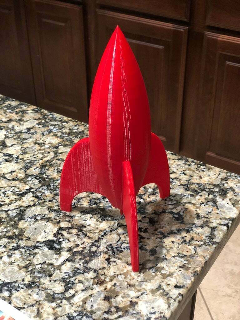 Free STL file Chunky Rocket・3D printable model to download・Cults