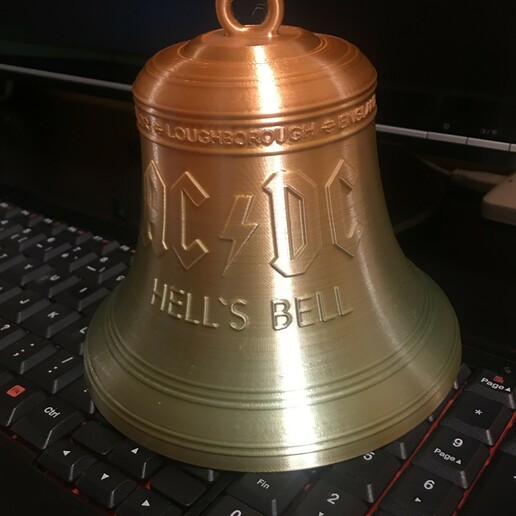 Download free STL file ACDC HELLS BELL • Template to 3D print ・ Cults
