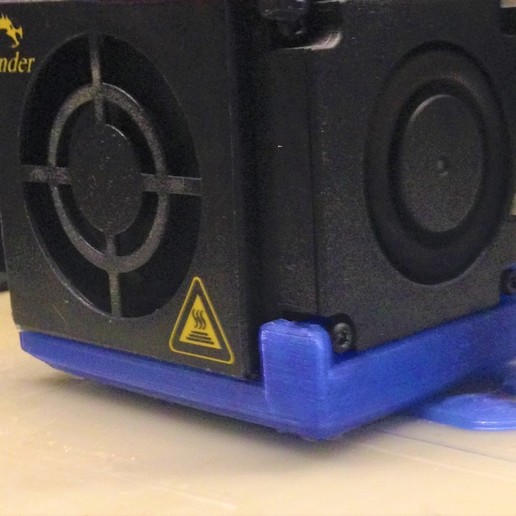 3D printer Creality Ender 3 part cooling fan duct • made with Creality Ender 3 ・ Cults