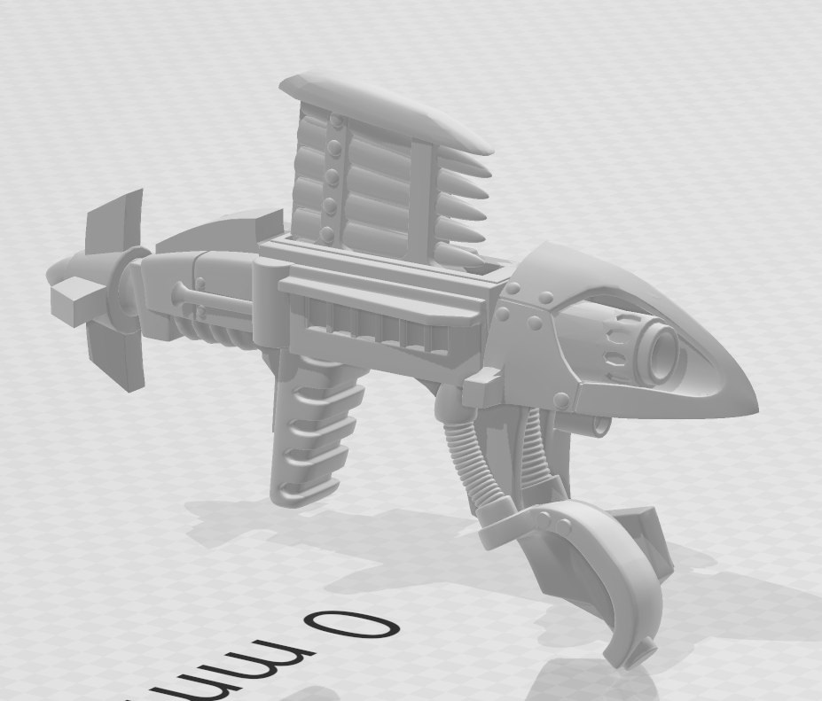 STL file RTB01 Style Rogue Trader Missile Launcher・Template to download