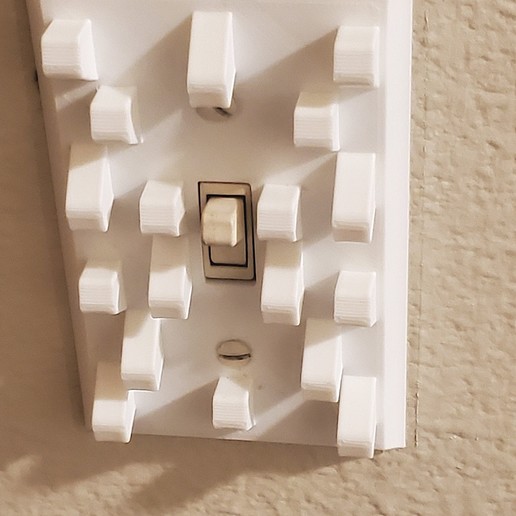 Download free 3D printer designs Crazy Light Switch (Double) ・ Cults