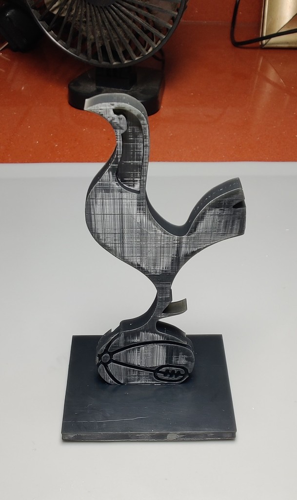 Free 3D file DoubleSided Tottenham Hotspur stand・3D print design to