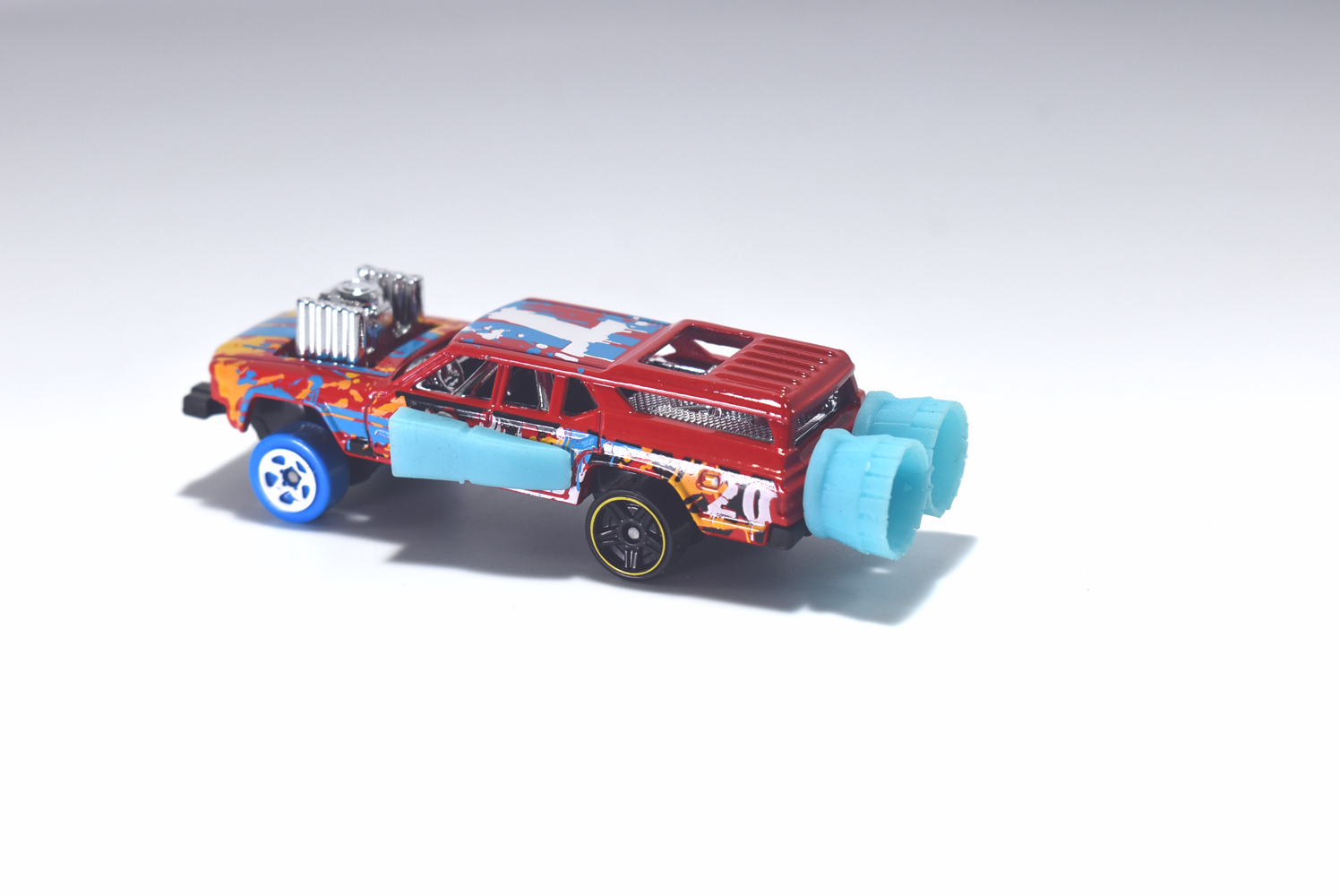 3D file Gaslands - Jet Engine and Thrust Effects 🚗・3D print model to ...