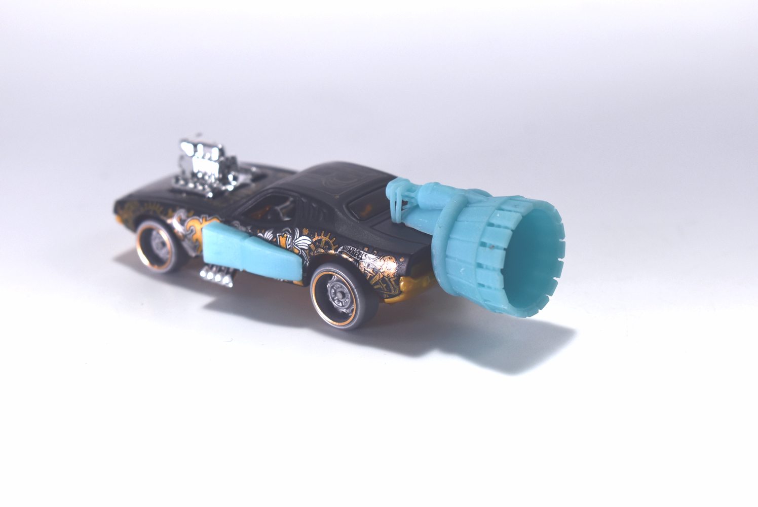 3D file Gaslands - Jet Engine and Thrust Effects 🚗・3D print model to ...