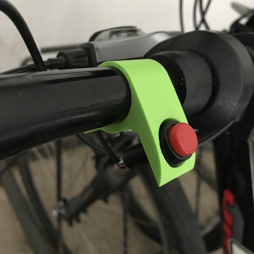 Download STL file Bike Handlebar Button • 3D printable design ・ Cults
