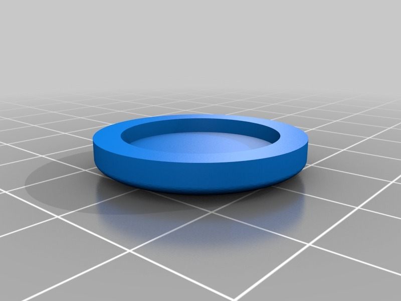 Free 3D file 1 inch Base (25mm) with Penny insert・3D print object to ...