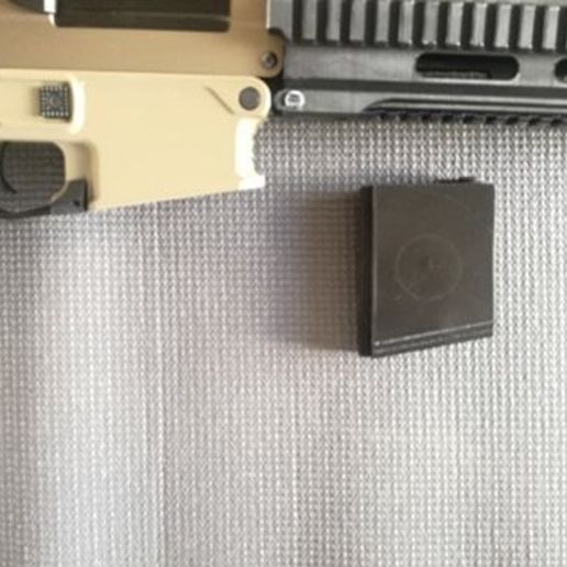 Download STL file m4 ar airsoft low cap magazine 6 types • 3D print