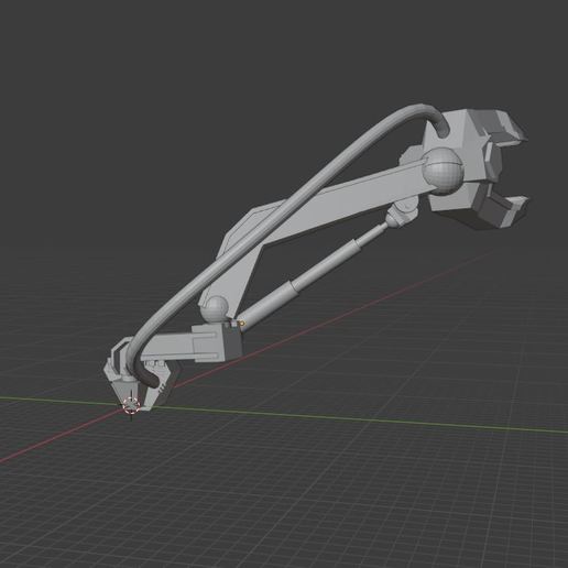 Download free STL file Mechanical Iron Hands Arm but off to the side