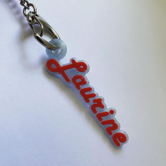 STL file Harlow Simon Keychain 🗝️・Model to download and 3D print・Cults