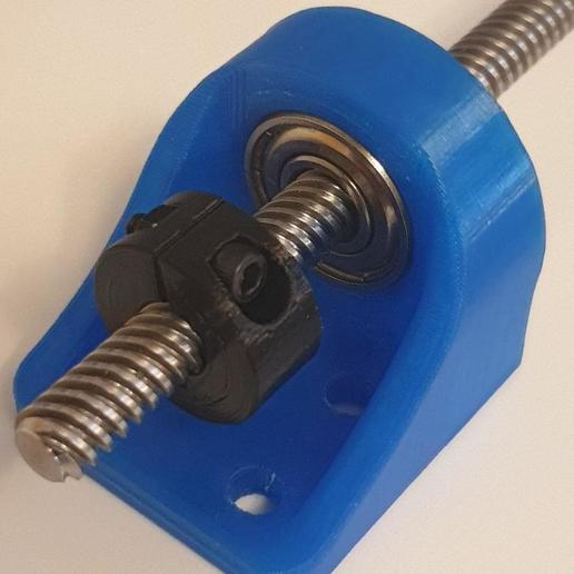 Download free STL file Adjusting Ring / Shaft Collar 8mm, 10mm M3 • 3D