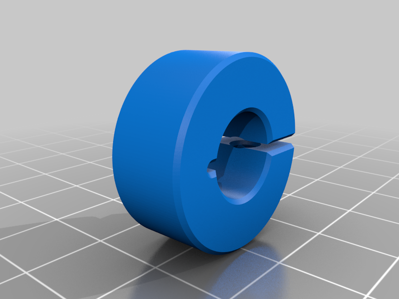 Free STL file Adjusting Ring / Shaft Collar 8mm, 10mm M3・3D print