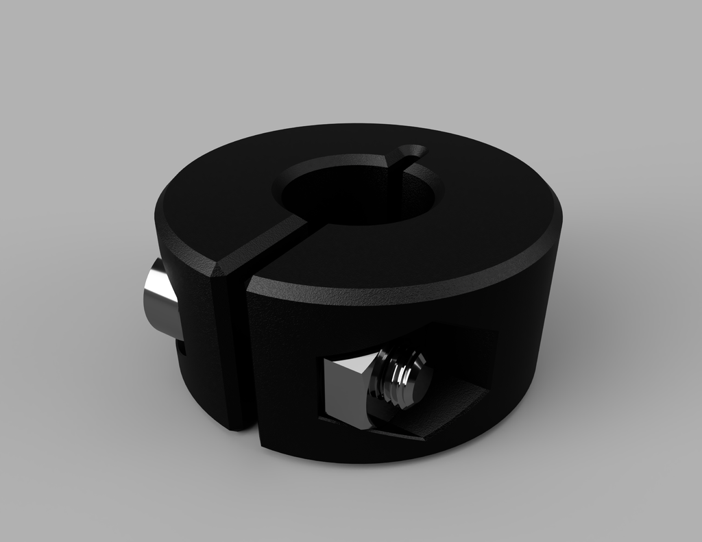 Free STL file Adjusting Ring / Shaft Collar 8mm, 10mm M3・3D print