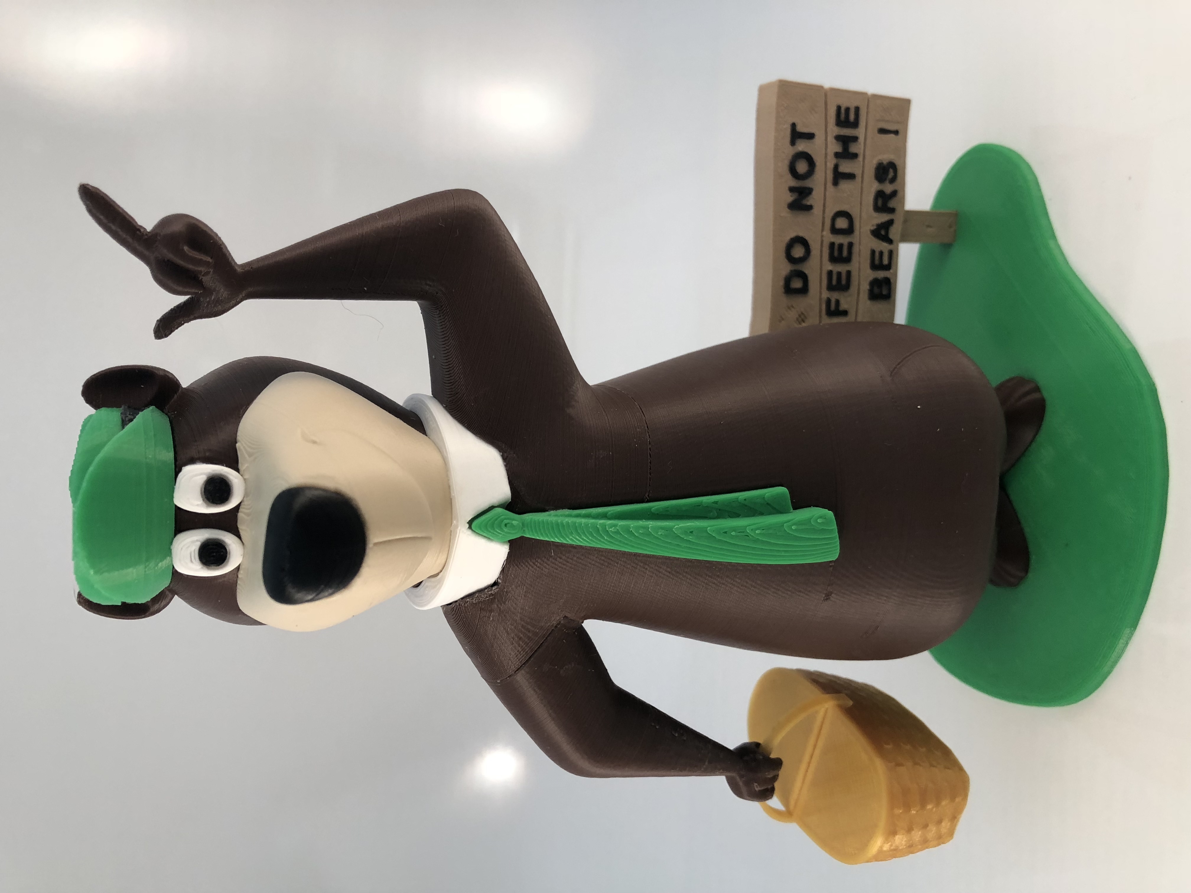 3D printer Yogi Bear • made with A8・Cults