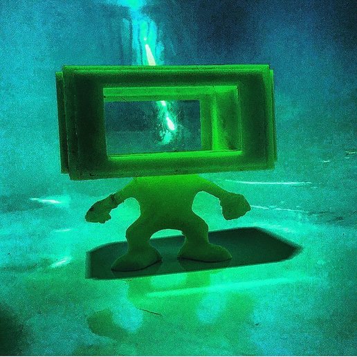 Download free 3D printing designs FISH TANK FUNKO POP OR PEGGYBANK ・ Cults