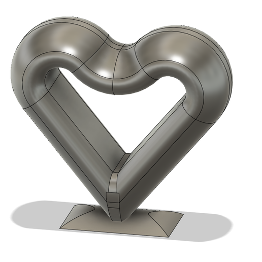 download free 3d printing templates valentine heart cults