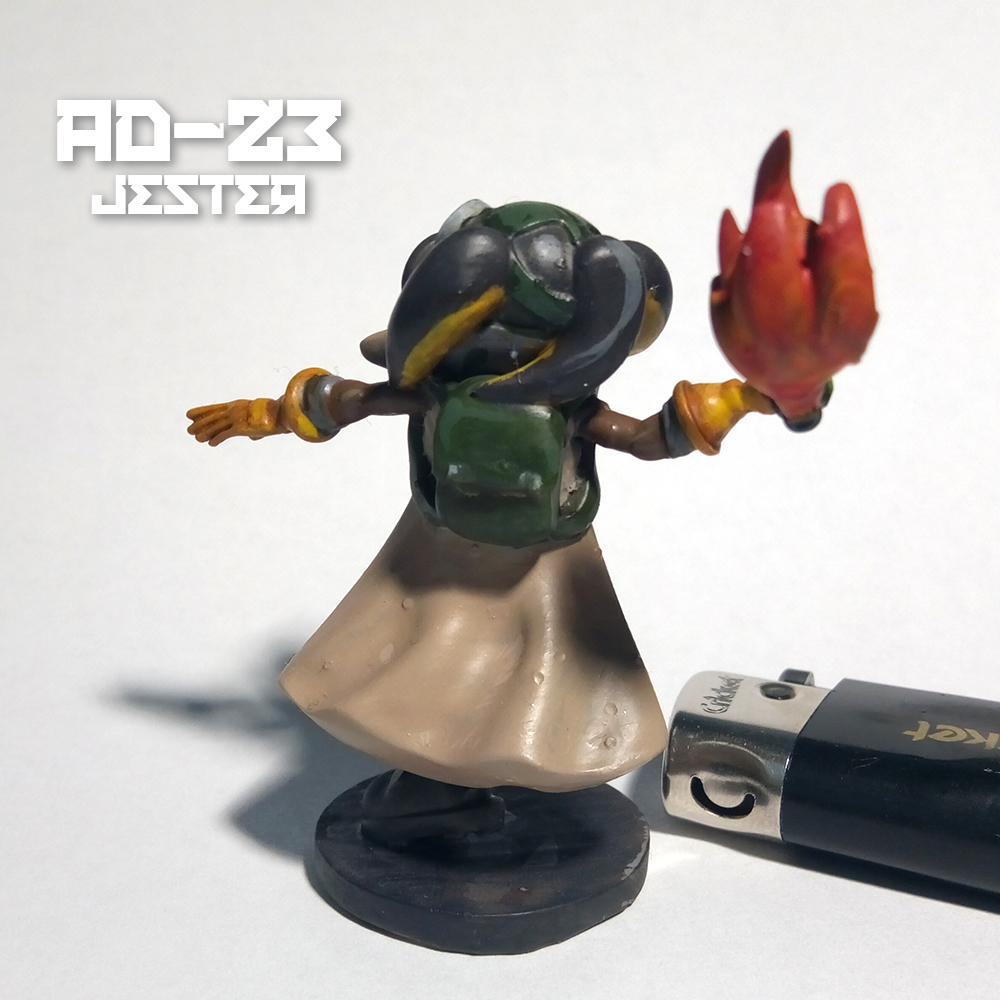 OBJ file AD23 Jester Throw 🎨・3D printer model to download・Cults