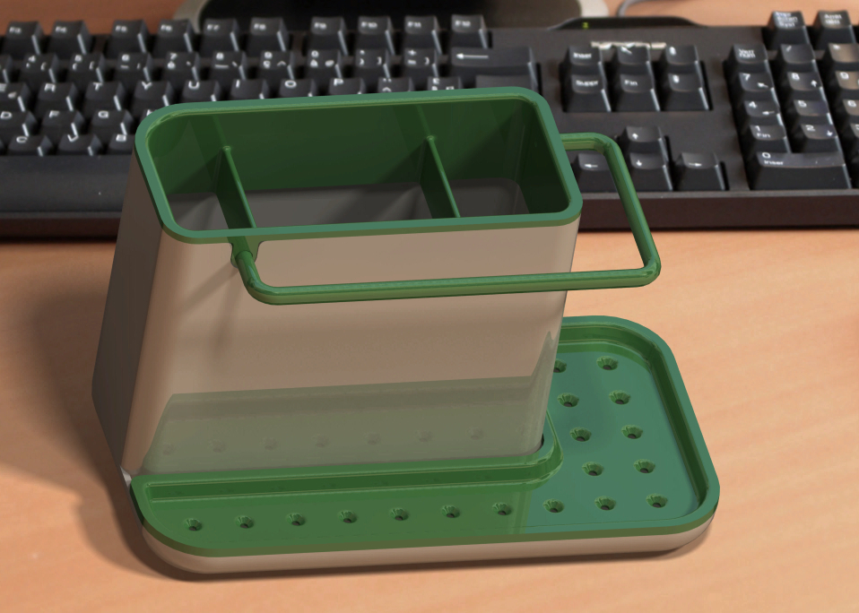 Free 3D file Sink Organizer 🧞‍♂️・3D print design to download・Cults